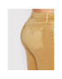 Guess Blugi W2YA59 D4QH0 Galben Skinny Fit - Pled.ro