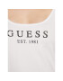 Guess Bluză Carrie O2BM31 KBBU1 Alb Regular Fit - Pled.ro