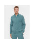 Guess Bluză Full Zip New Arlo Sweatshirt Z2YQ12 K6ZS1 Verde Regular Fit - Pled.ro