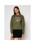 Guess Bluză Icon Fleece W1RQ04 K68I0 Verde Regular Fit - Pled.ro