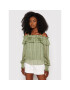 Guess Bluză Mirella W1YH0S WE0R0 Verde Loose Fit - Pled.ro