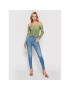 Guess Bluză Miriana W1YP0N K8CC0 Verde Slim Fit - Pled.ro