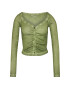 Guess Bluză Miriana W1YP0N K8CC0 Verde Slim Fit - Pled.ro