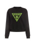 Guess Bluză Neon Fleece W01Q56 K68I0 Negru Regular Fit - Pled.ro