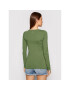 Guess Bluză Raisa W1YI90 J1311 Verde Slim Fit - Pled.ro