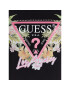 Guess Bluză Triangle Flowers W3GI48 J1314 Negru Slim Fit - Pled.ro