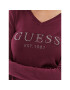 Guess Bluză W3BR24 Z2NQ2 Vișiniu Slim Fit - Pled.ro