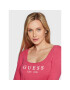 Guess Bluză Carrie O2BM31 KBBU1 Roz Regular Fit - Pled.ro