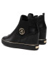 Guess Botine Freda FLFRE3 LEA12 Negru - Pled.ro