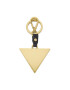 Guess Breloc Leather Triangle Keyring RW7420 P2201 Auriu - Pled.ro