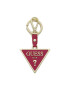 Guess Breloc Saffiano Triangle Keyring RW7421 P2201 Roz - Pled.ro