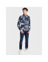 Guess Cămașă M3GH24 W7N50 Bleumarin Slim Fit - Pled.ro