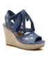 Guess Espadrile Halona FL6HLO FAL04 Bleumarin - Pled.ro