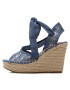 Guess Espadrile Halona FL6HLO FAL04 Bleumarin - Pled.ro