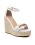 Guess Espadrile Wendy FL6WEN LEA03 Alb - Pled.ro