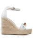 Guess Espadrile Wendy FL6WEN LEA03 Alb - Pled.ro