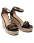 Guess Espadrile Wendy FL6WEN LEA03 Negru - Pled.ro