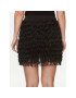 Guess Fustă mini Yuzi W4RD45 WFVU0 Negru Regular Fit - Pled.ro