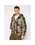 Guess Geacă din puf Hoodie M1RL45 WCQA0 Verde Slim Fit - Pled.ro