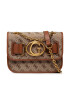 Guess Geantă Aileen Crossbody Flap HWAILE P1416 Maro - Pled.ro