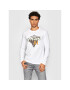 Guess Longsleeve M1BI29 J1311 Alb Slim Fit - Pled.ro