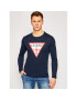 Guess Longsleeve M1RI31 I3Z11 Bleumarin Slim Fit - Pled.ro