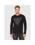 Guess Longsleeve M1YI68 J1311 Negru Slim Fit - Pled.ro