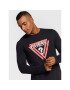 Guess Longsleeve M2BI55 J1314 Bleumarin Slim Fit - Pled.ro