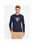 Guess Longsleeve M3BI33 J1314 Albastru Slim Fit - Pled.ro