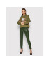 Guess Pantaloni din imitație de piele Priscilla W1BB08 WE5V0 Verde Extra Slim Fit - Pled.ro