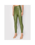 Guess Pantaloni din imitație de piele Priscilla W1RB25 WBG60 Verde Slim Fit - Pled.ro