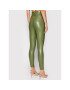 Guess Pantaloni din imitație de piele Priscilla W1RB25 WBG60 Verde Slim Fit - Pled.ro