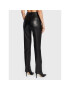 Guess Pantaloni din imitație de piele W2BB11 WERD0 Negru Regular Fit - Pled.ro