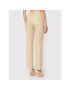 Guess Pantaloni din imitație de piele Caroline W2YB13 WERD0 Bej Skinny Fit - Pled.ro