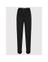 Guess Pantaloni din material Egle W1BB14 W5D20 Negru Regular Fit - Pled.ro