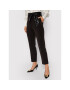 Guess Pantaloni din material Hope W0YB42 WB4H2 Negru Regular Fit - Pled.ro