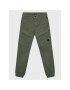 Guess Pantaloni din material L2BB04 WDD52 Verde Regular Fit - Pled.ro