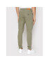 Guess Pantaloni din material New Combat M2RB17 WEDW1 Verde Slim Fit - Pled.ro