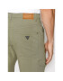 Guess Pantaloni din material New Combat M2RB17 WEDW1 Verde Slim Fit - Pled.ro