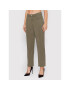 Guess Pantaloni din material W2GA21 WDP85 Verde Mom Fit - Pled.ro