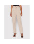 Guess Pantaloni din material W2GB24 WDP85 Bej Relaxed Fit - Pled.ro