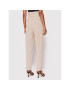 Guess Pantaloni din material W2GB24 WDP85 Bej Relaxed Fit - Pled.ro