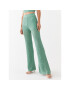 Guess Pantaloni din material Yasmina W3GB01 Z2WK0 Verde Relaxed Fit - Pled.ro