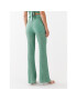 Guess Pantaloni din material Yasmina W3GB01 Z2WK0 Verde Relaxed Fit - Pled.ro