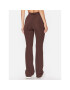 Guess Pantaloni trening Aggie V3YB02 MC04N Maro Flare Fit - Pled.ro