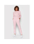 Guess Pantaloni trening Alexandra O1BA11 KAOR1 Roz Regular Fit - Pled.ro