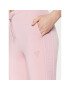 Guess Pantaloni trening Allie Scuba V2YB18 K7UW2 Roz Regular Fit - Pled.ro