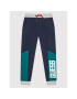 Guess Pantaloni trening L1BQ12 KAV30 Bleumarin Regular Fit - Pled.ro