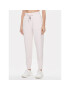 Guess Pantaloni trening Logo W4RB46 KBYE2 Roz Regular Fit - Pled.ro