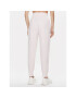 Guess Pantaloni trening Logo W4RB46 KBYE2 Roz Regular Fit - Pled.ro